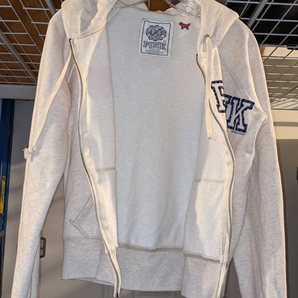 VS PINK Zip Up Sweatshirt Hoodie - Picture 4 of 11